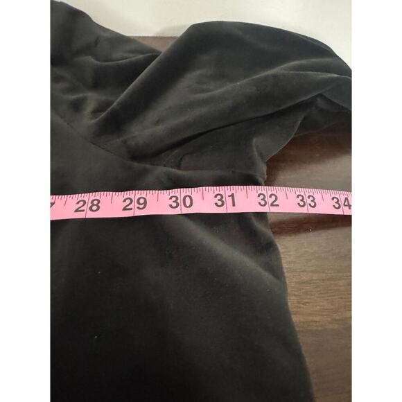 LC Lauren Conrad Black Velour Moto Jacket — Women’s Plus 4X, NWOT - Picture 9 of 10